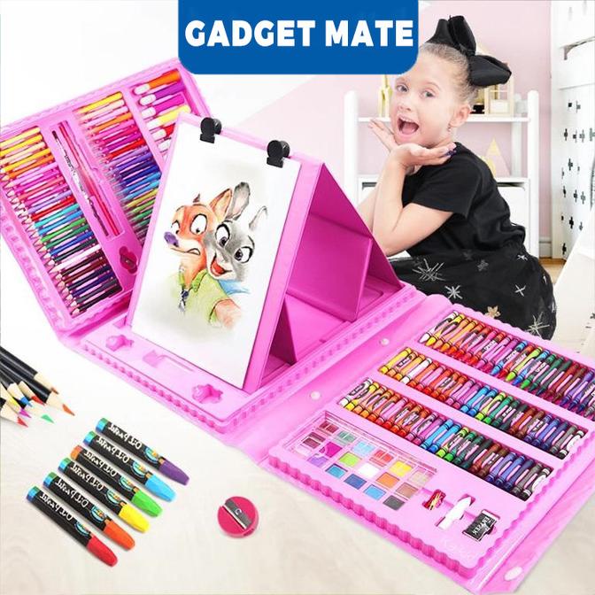 

Crayon/Pensil Krayon 208 Warna Alat Menggambar Atau Mewarnai Oil