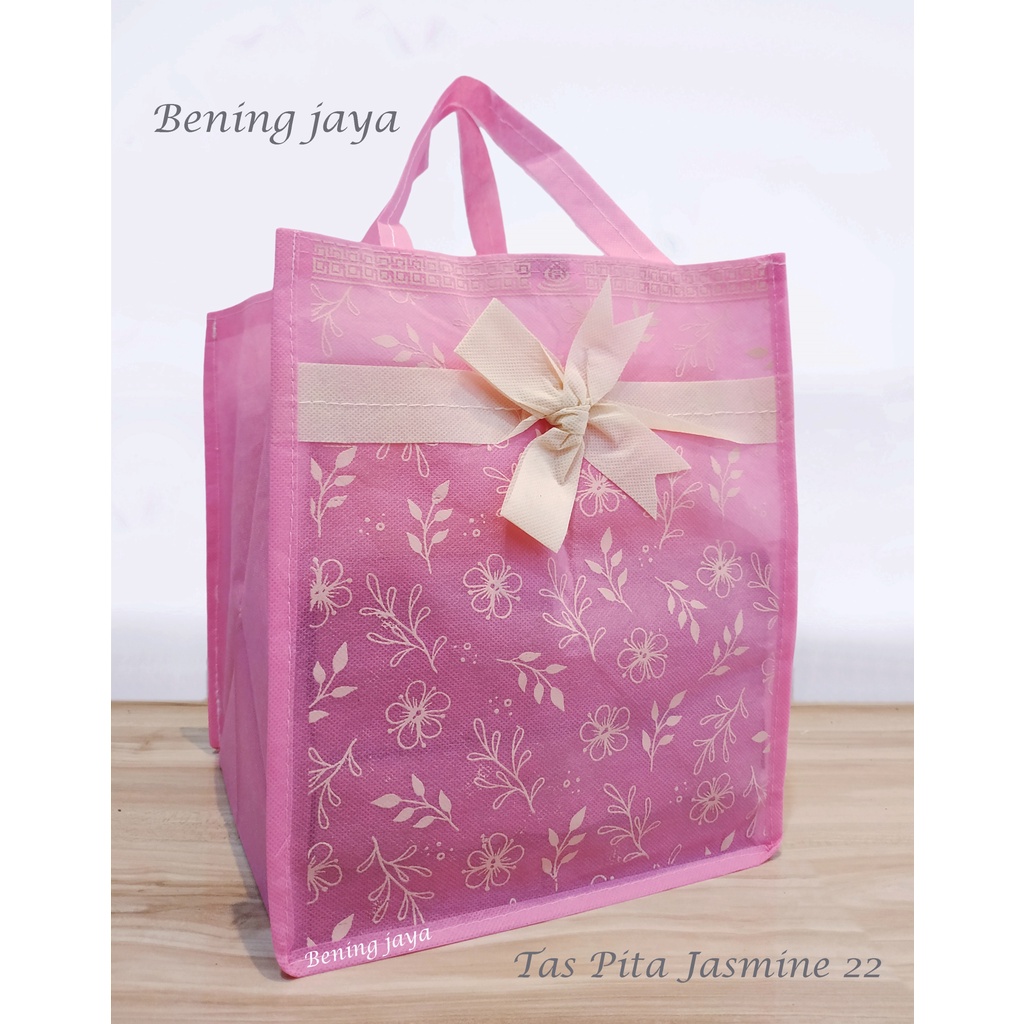 

Tas Hajatan Goodie Bag Pita Kotak 22 Jasmine Pink