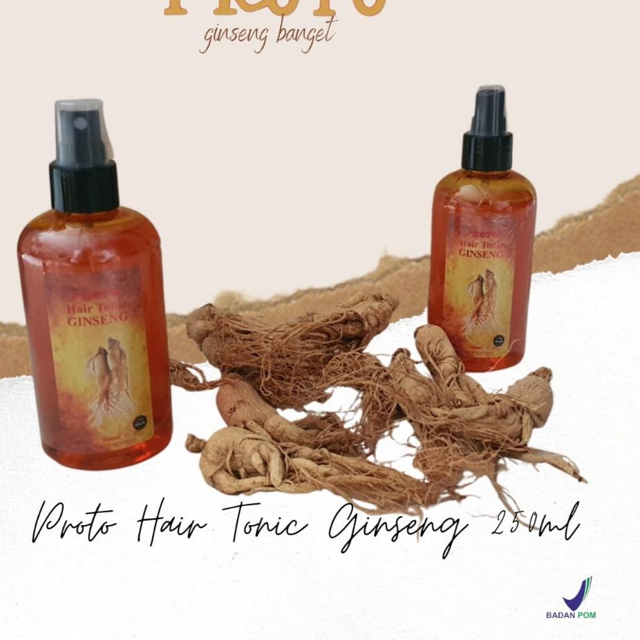 ❆ HAIR TONIC PROTO GINSENG ORIGINAL  250ML - HAIR TONIC PROTO ♫