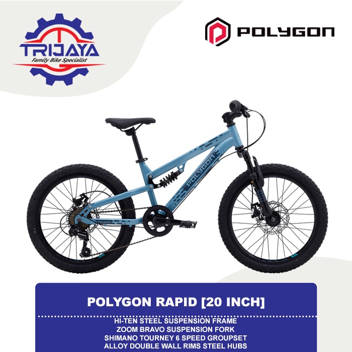 Polygon Rapid Sepeda MTB Anak 20 inch