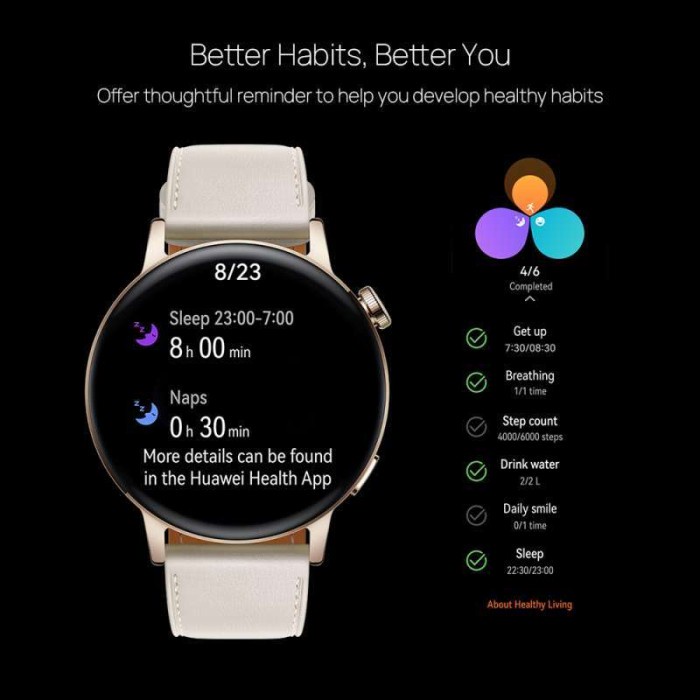 HUAWEI WATCH GT 3 42MM SMARTWATCH GARANSI RESMI