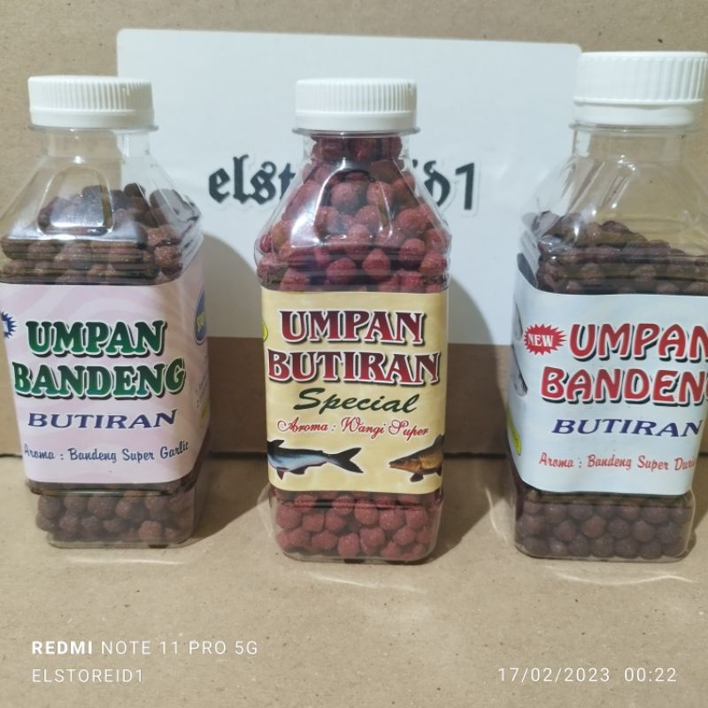 Umpan Pancing Bandeng Special Butiran OTOK OTOK  Beraroma Kenyal tidak mudah ambyar