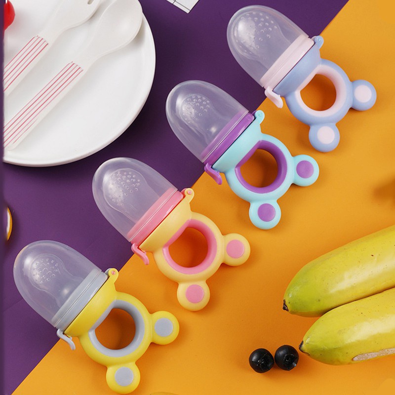 HK Empeng Gigitan Buah | Sayuran Bayi Lucu Dot Bayi | Baby Fruit and Food Feeder | MPASI Pacifier