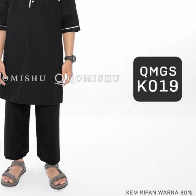 ➨ BISA (FREE KOPYAH) SETELAN BAJU CELANA / KOKO PAKISTAN SETELAN QOMISHU ✸