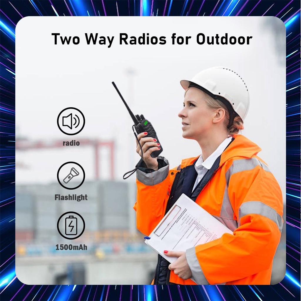 COD HT Handy Talky WLN-888S Radio  Uhf Walky Talky 2 units Walkie talkie