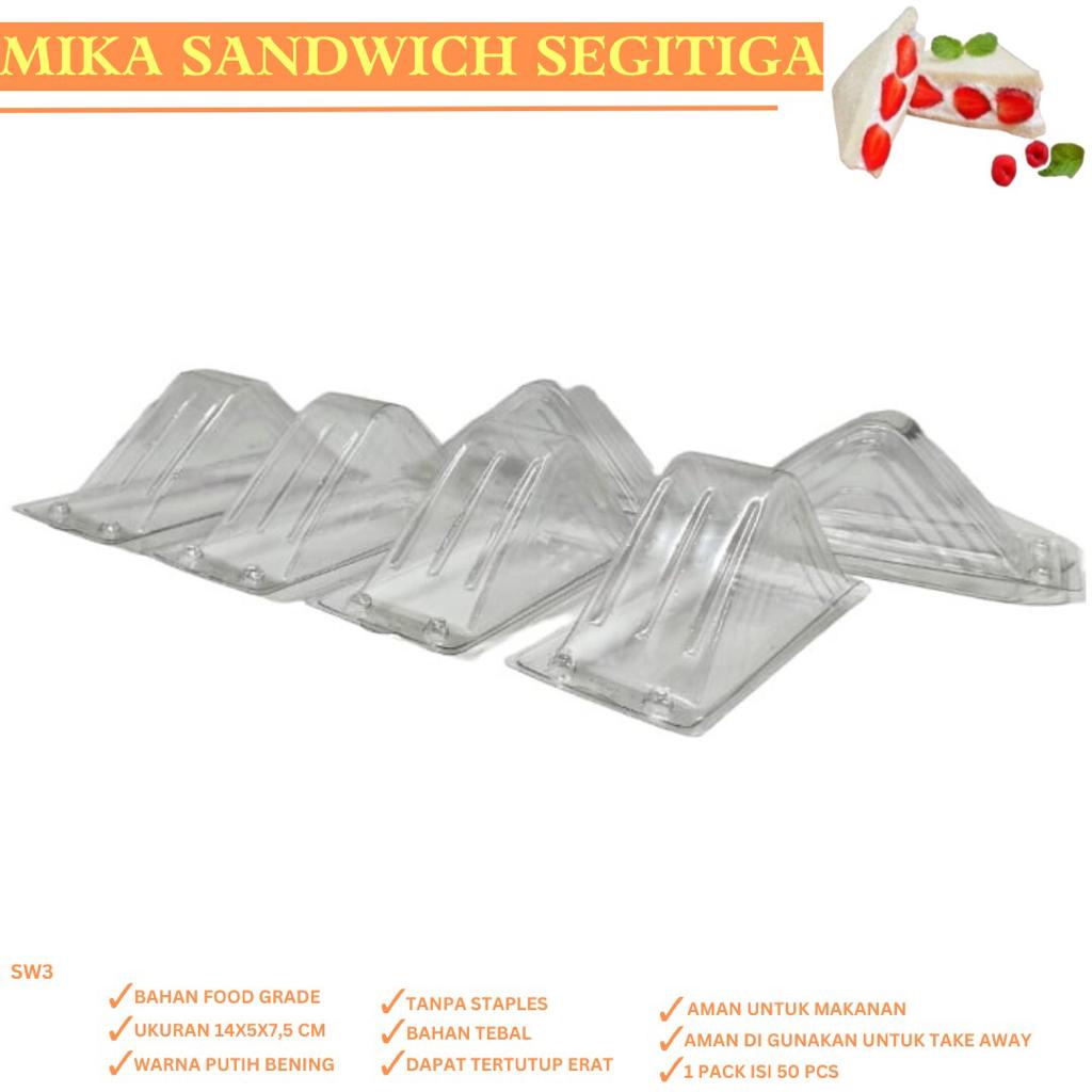 Mika Sandwich Tray Sandwich Mika Roti (Isi 10 Pcs-SW3)