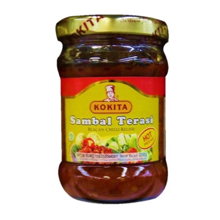 

Kokita sambal terasi 200 gram Blacan Chili Relish