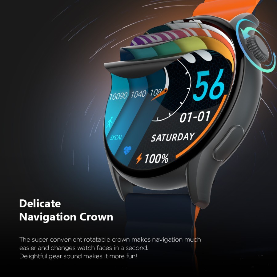 Smartwatch Kieslect KR Pro Ultra FHD Amoled Display - Resmi