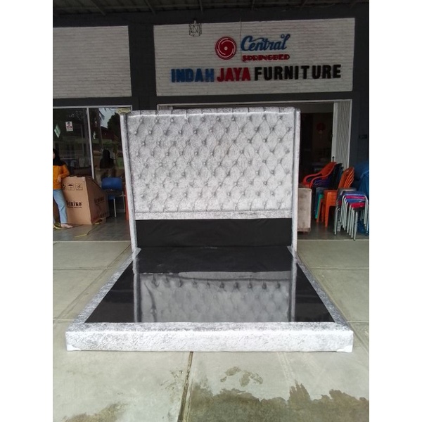 Divan  sandaran tinggi kain medili ijf