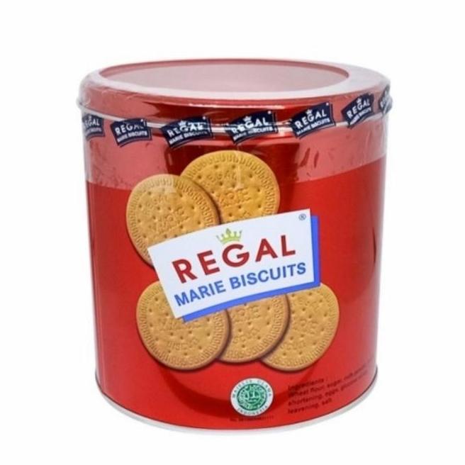 

BISKUIT KALENG SPESIAL REGAL BISKUIT MARIE KALENG 550 GR EL09I09A82L