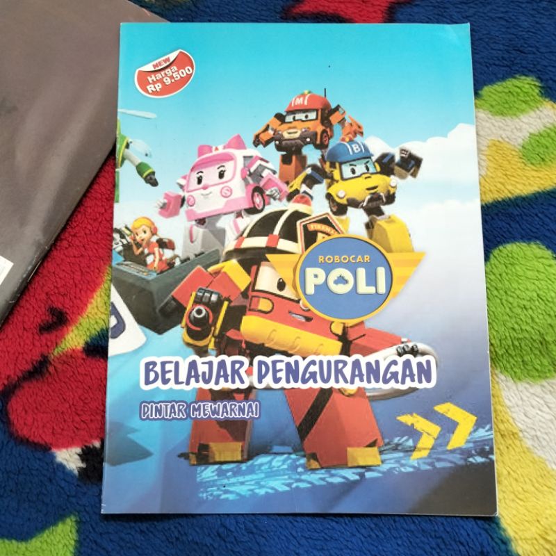 

ORIGINAL BUKU PINTAR MEWARNAI ROBOCAR POLI BELAJAR PENGURANGAN
