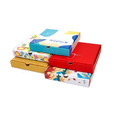 

Box 21x21x4 cm LD Kardus/Karton/Hampers/Parcel/Pizza/Baju/Kotak