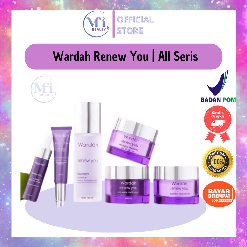 MFI - Wardah Renew You All Series | Original ProduK By Wardah Cosmetics