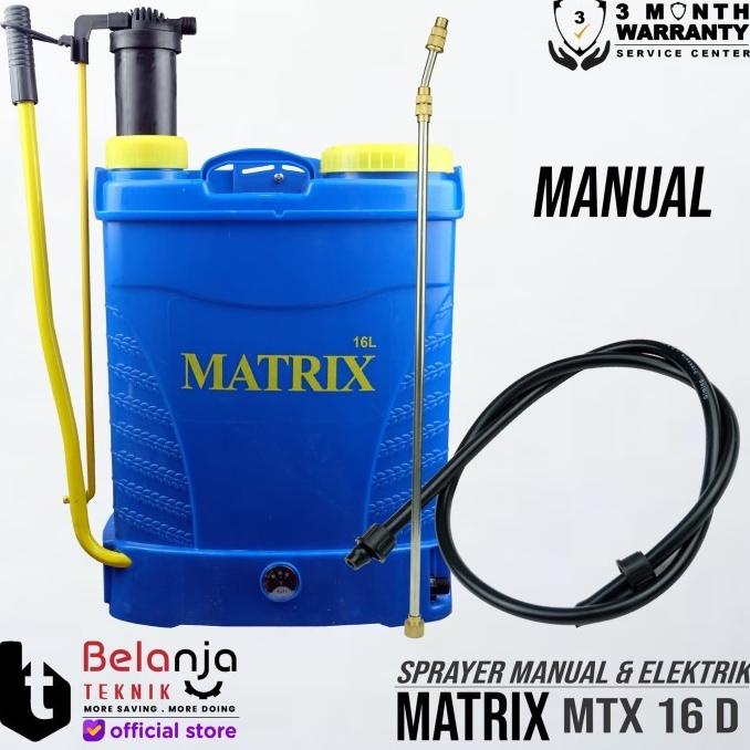 Promo Matrix Sprayer Manual Dan Elektrik Mtx 16 D Electric Alat