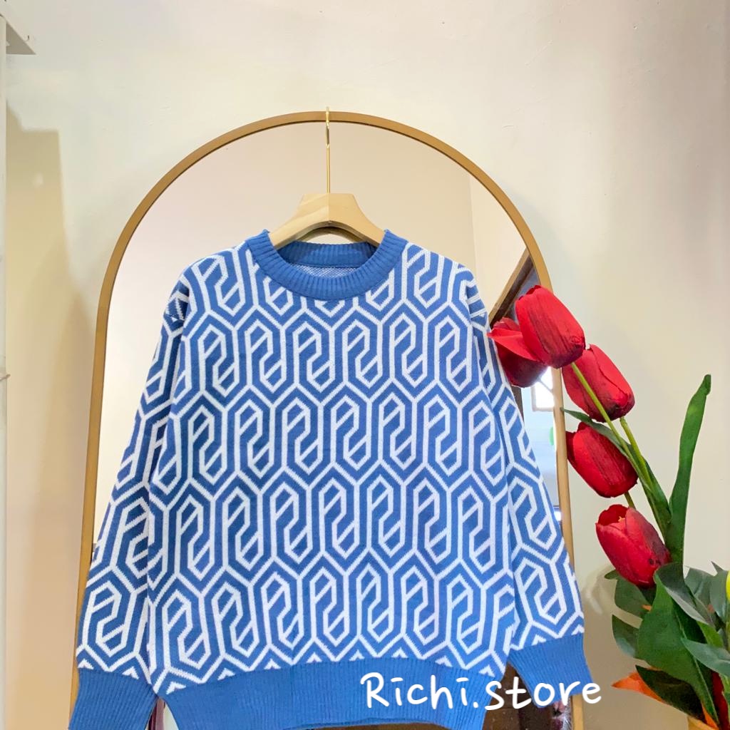 ANNA SWEATER RAJUT BERMOTIF TERBARU