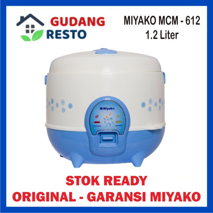 Miyako Magic com 1.2 L Rice cooker MCM612 / MCM-612 / MCM 612 3 in 1 ADA PENAMPUNG AIR