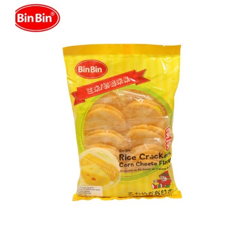 

Terbaruu Bin Bin Rice Cracker Corn Cheese Flavor 105 gr