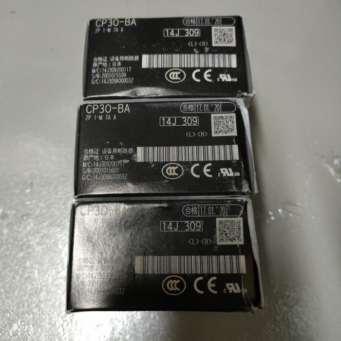 Circuit Protector Cp30-Ba Cp30Ba 1M 2P 7A Mitsubishi