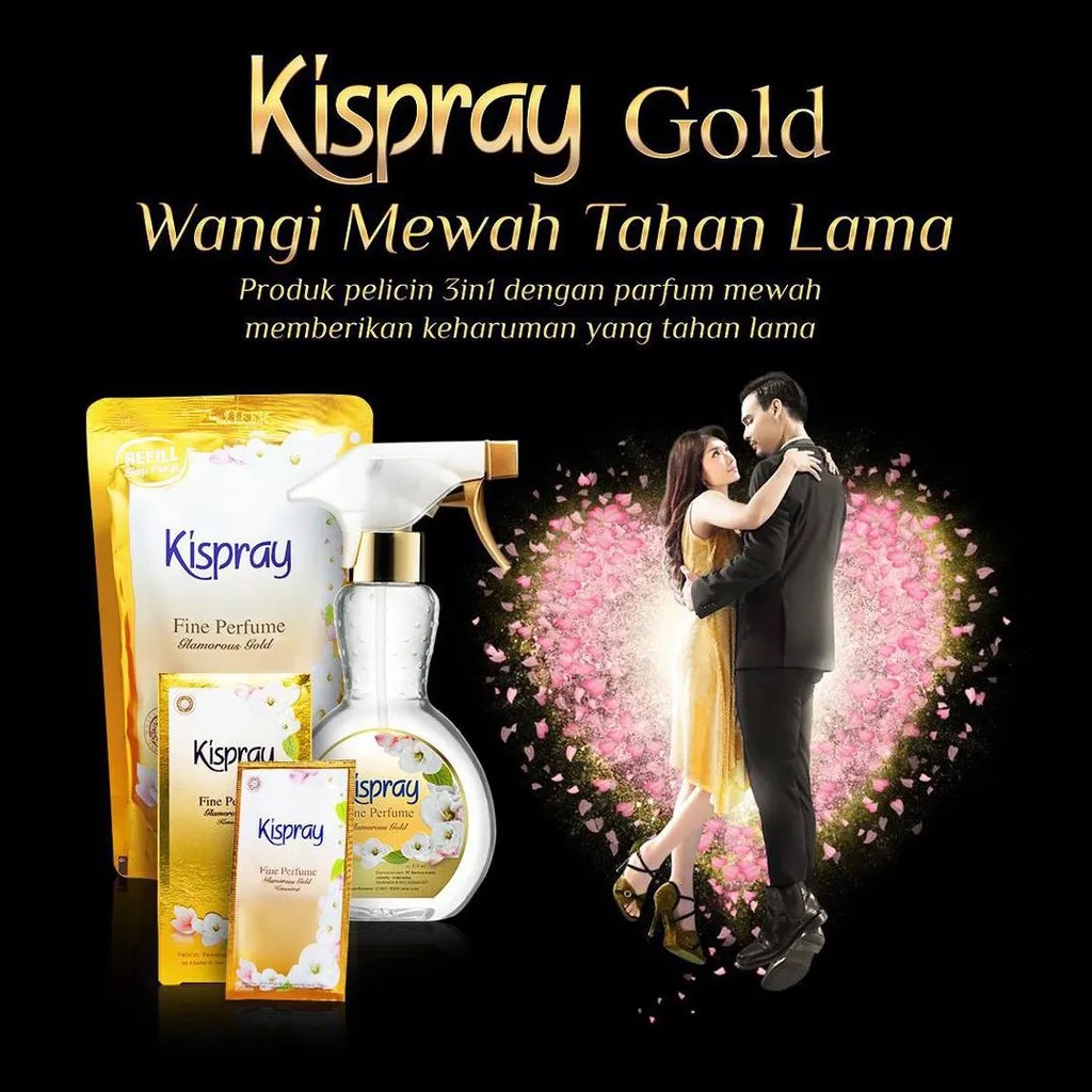 Kispray Fine Perfume Glamorous Gold Refill 300mL