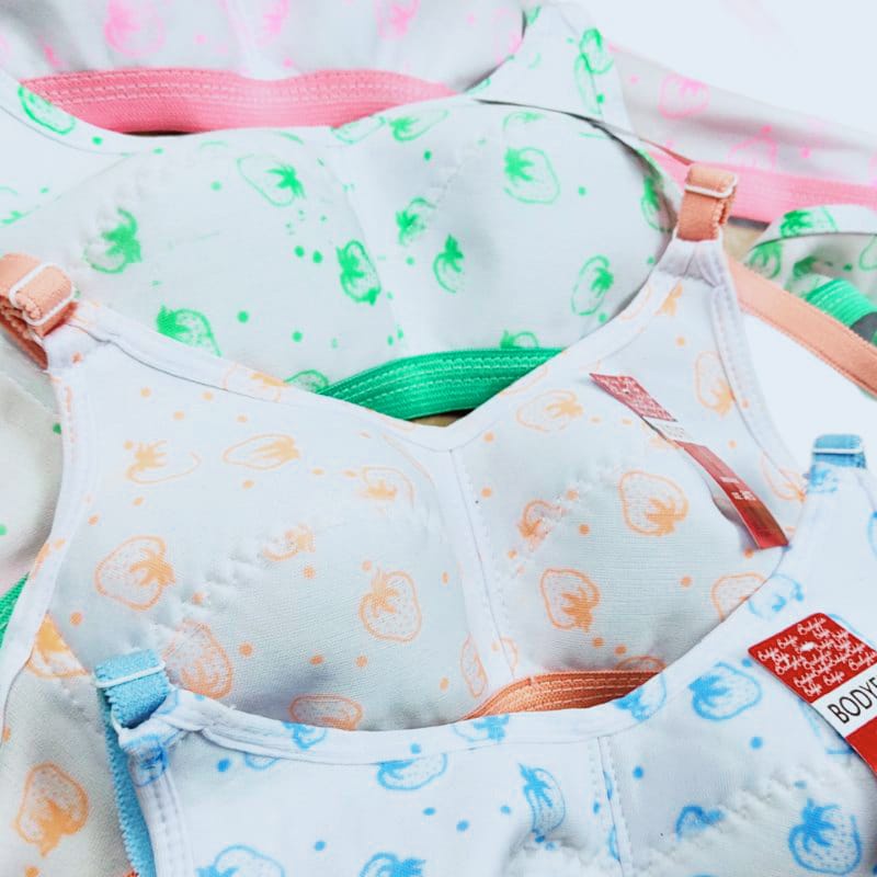 Sport Bra ABG Full Print Bh Remaja Bra Abg Termurah