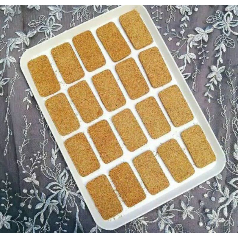 Cetakan kue sagon kotak (1 Pack isi 20 Pcs)