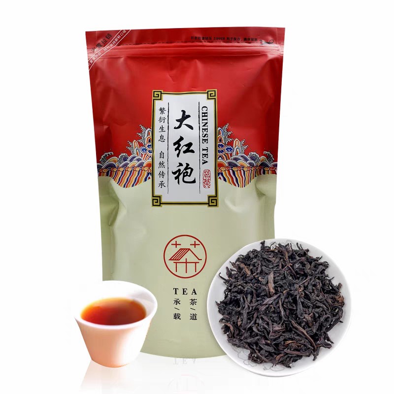 Chines Tea Teh Cina 250gr Tieguanyin Dahongpao Oolong Jasmne Greentea - Da Hong Pao,dll