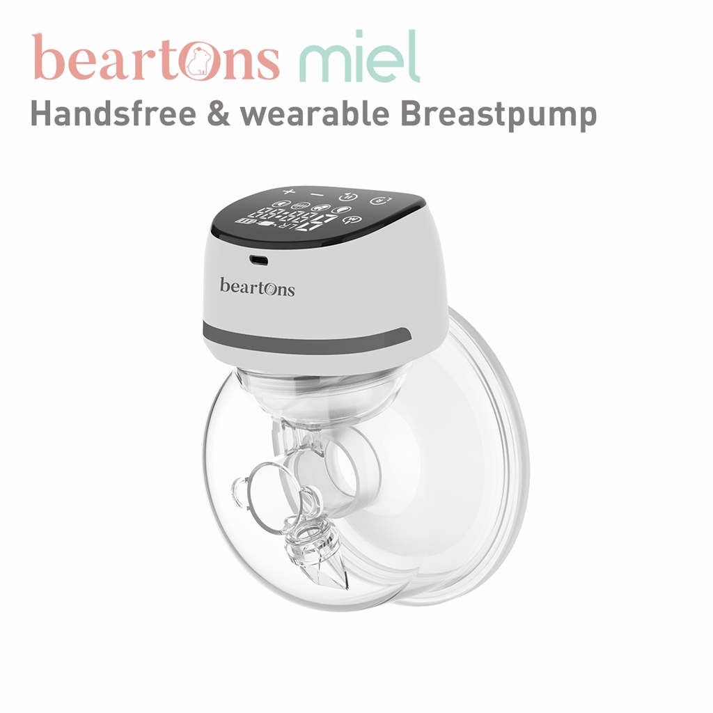 BEARTONS MIEL Pompa ASI Elektrik Handsfree Wearable Breast Pump by BEBETONS