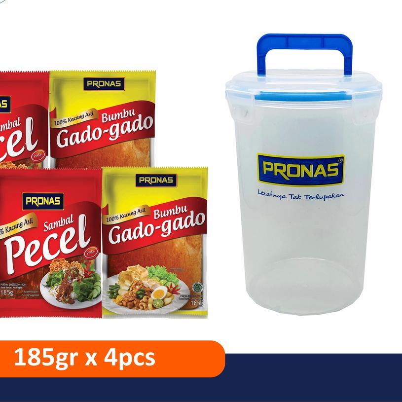 

♩ PRONAS Paket Pecel & Gado Bundling 4 pcs Free Canister ♥