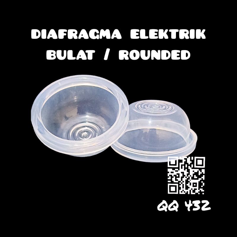 [New Item] Silicone diafragma elektrik tipe bulat rounded suku cadang pompa asi portable handsfree membrane diaphragm backflow protector universal