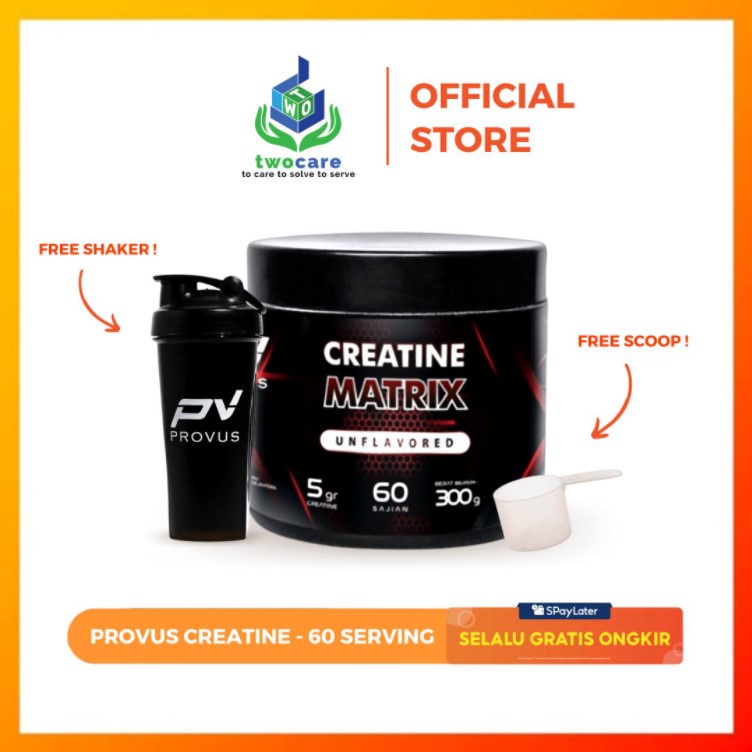 Provus Creatine Matrix Creatine Monohydrate 300 gram ( 60 serving ) Creapure