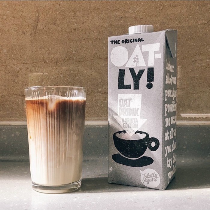 

[Ready Stock]bisa COD Oatly - Oat Drink Barista Edition 1 Liter (Free Bubble Wrap Tebal) - BARISTA