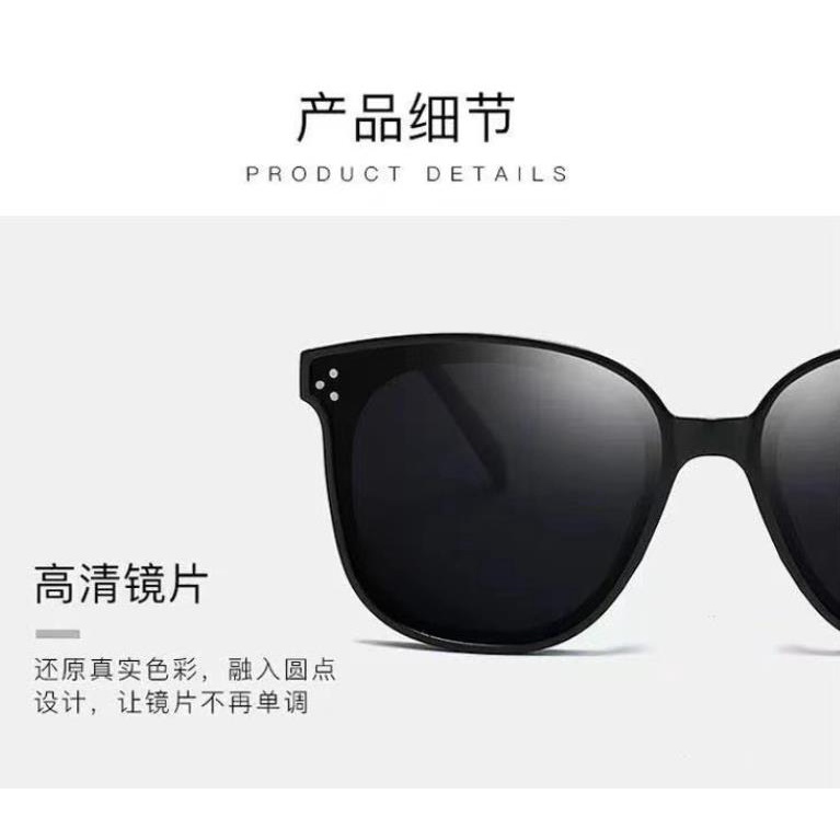 Kacamata Hitam Wanita Frame Ukuran Besar Persegi Kecamata Sunglasses Model Korea Fashion Unisex Style Kaca Mata Elsa Andin