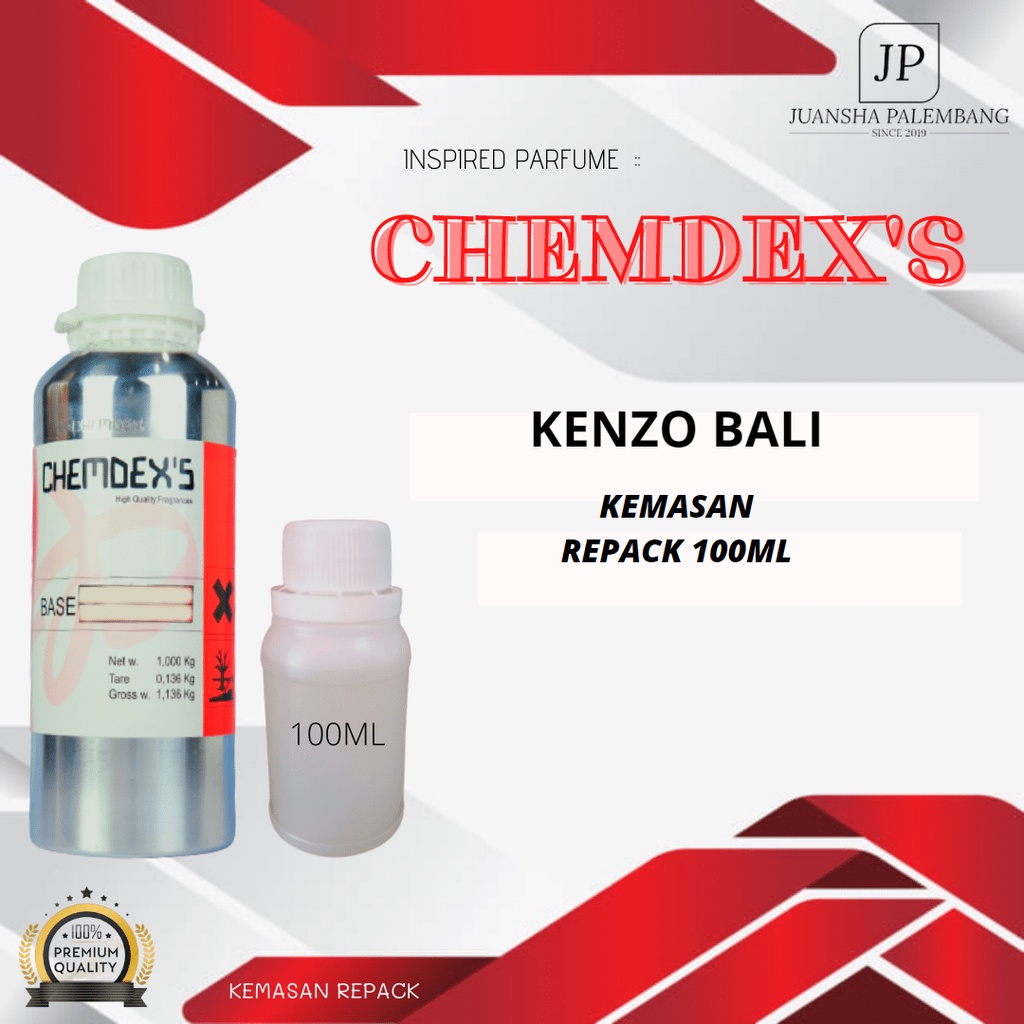 BIBIT PARFUM MURNI | BALI LINE / KENZO00 BALI | BY CHEMDEX'S // REPACK // 100ML