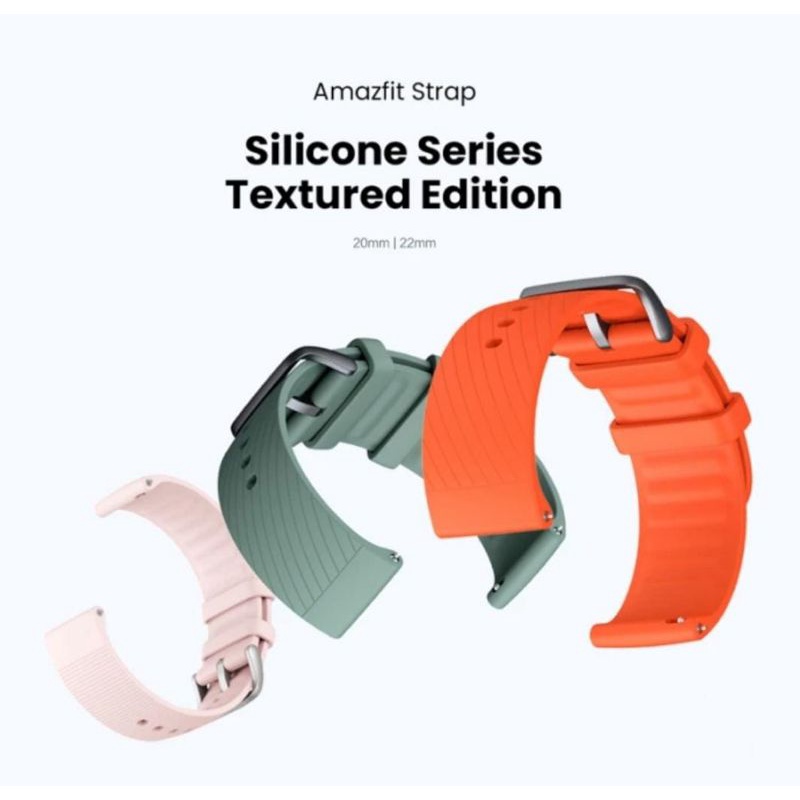 AMAZFIT STRAP SILICONE ORIGINAL 22mm for GTR 4/3/3 pro/2/2e/GTR47mm