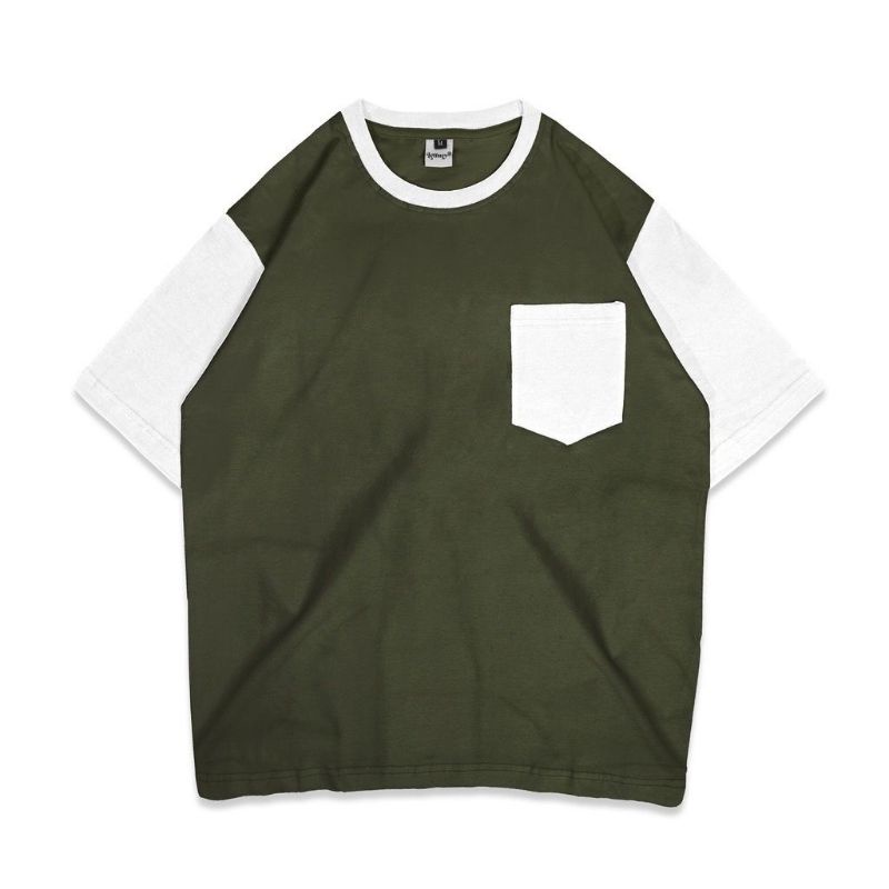 COD/DS/BAJU POLOS OVERSIZE KOMBINASI ( M-L-XL)