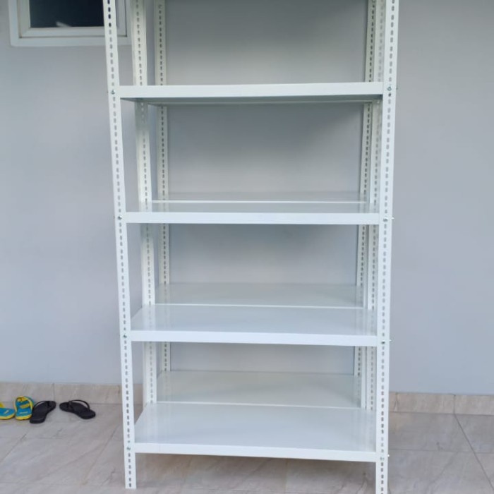 Terlaris Rak Besi Siku 40X100X200 5 Susun
