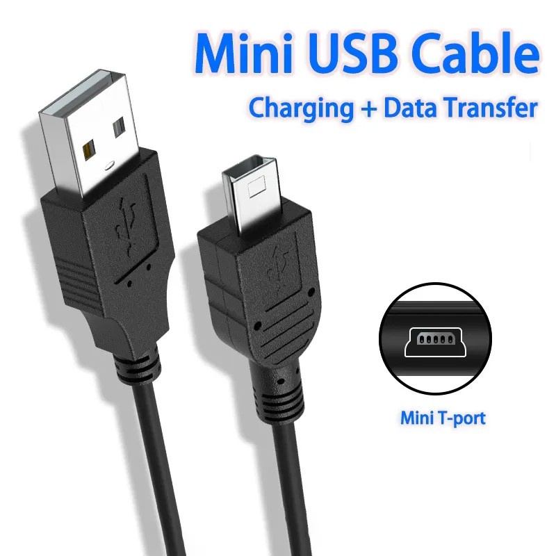 NA - KABEL MINI USB TO USB 1,2 METER KABEL CHARGING DVR MOBIL