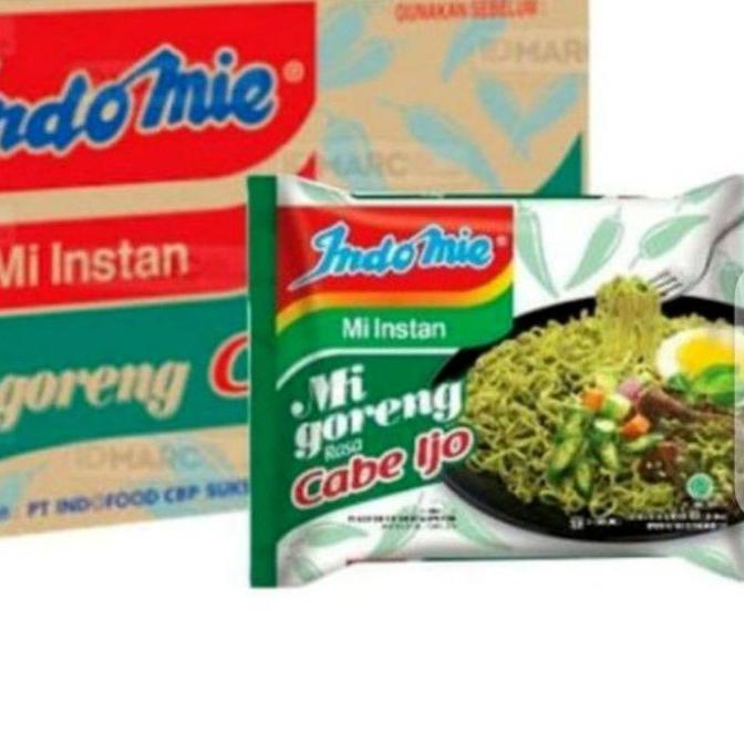 ➤ INDOMIE GORENG CABE IJO 1 Dus | isi 40 bks ➺