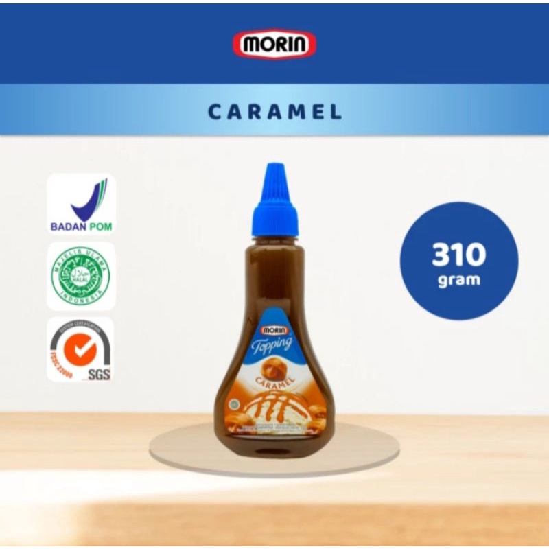 

Morin Topping Caramel 310gr