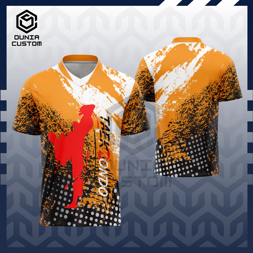 Baju Jersey TAEKWONDO |  kaos Jersey Pria TAEKWONDO Fullprint