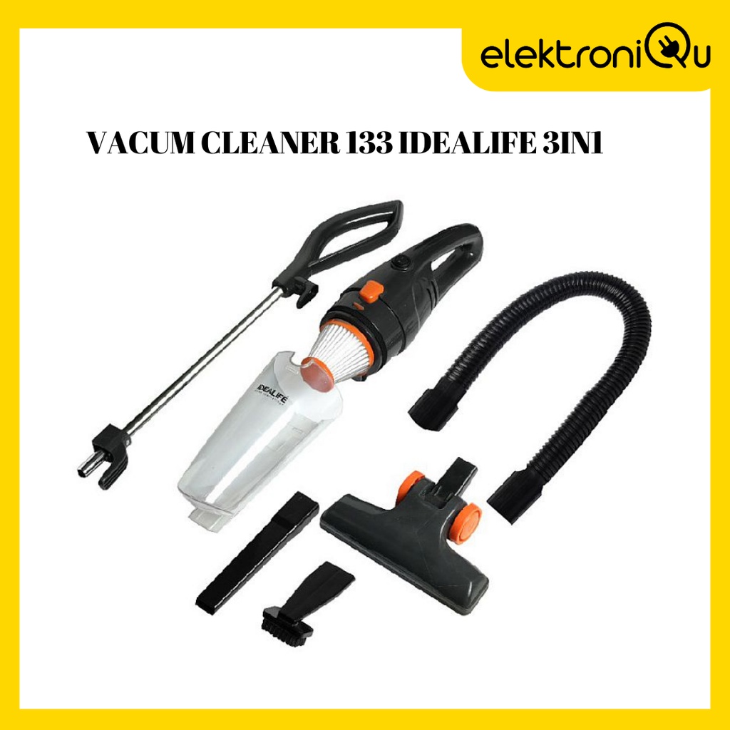 IDEALIFE VACUUM CLEANER 133 / VACUUM CLEANER IDEALIFE / PENYEDOT DEBU 3 IN 1