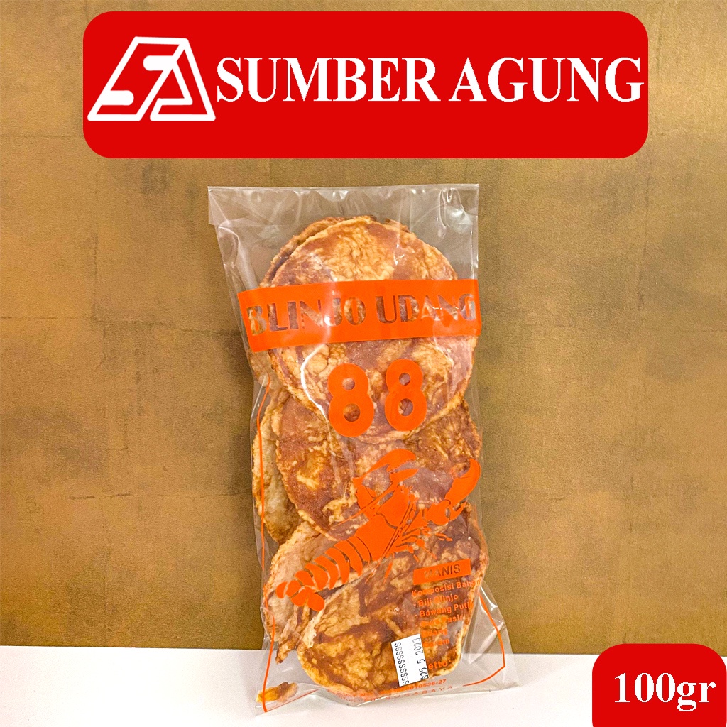 

Blinjo Belinjo Mlinjo Udang Goreng Matang Manis Cap 88