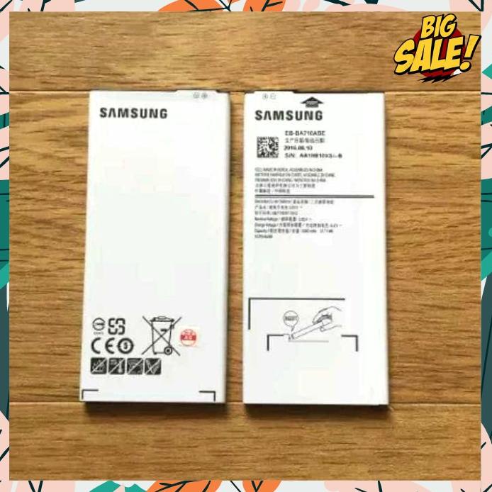 Acc Hp Baterai Samsung A7 2016 A710 Original