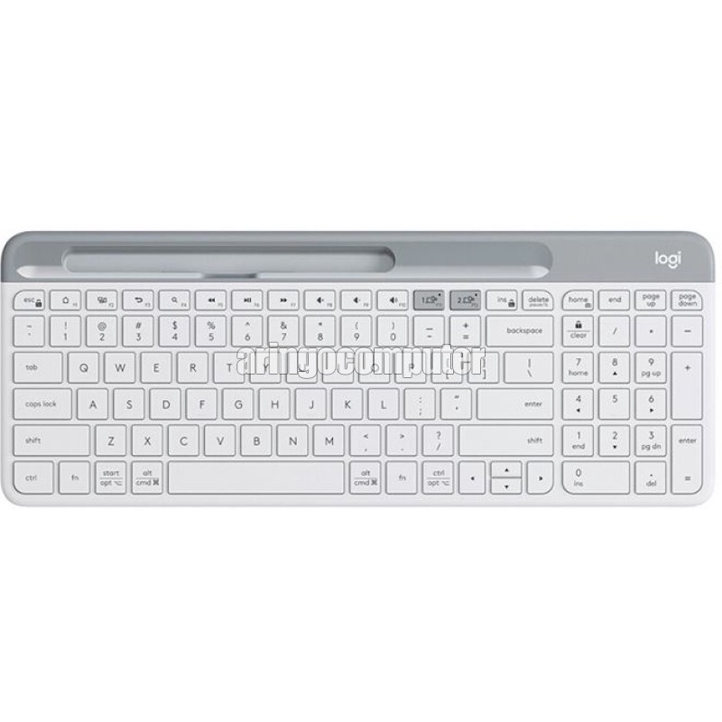 Keyboard Logitech Bluetooth Multi Device K580 Off White