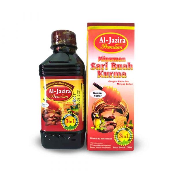 

Sari Kurma Al Jazira Jazirah Aljazira Aljazirah Premium Sari Buah Kurma 360gr