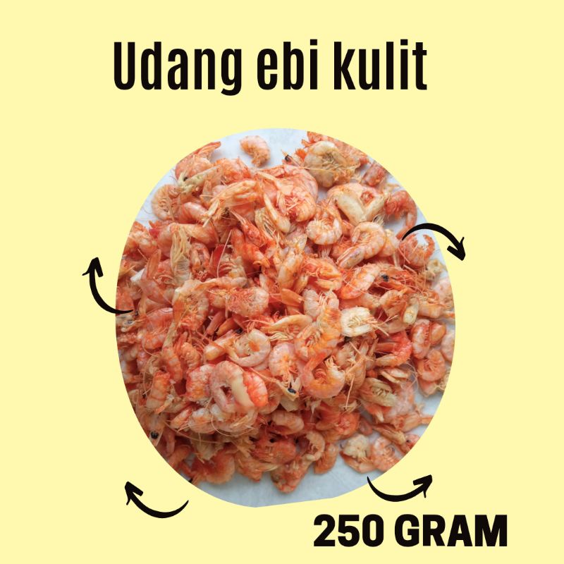 

UDANG EBI KULIT 250 GRAM