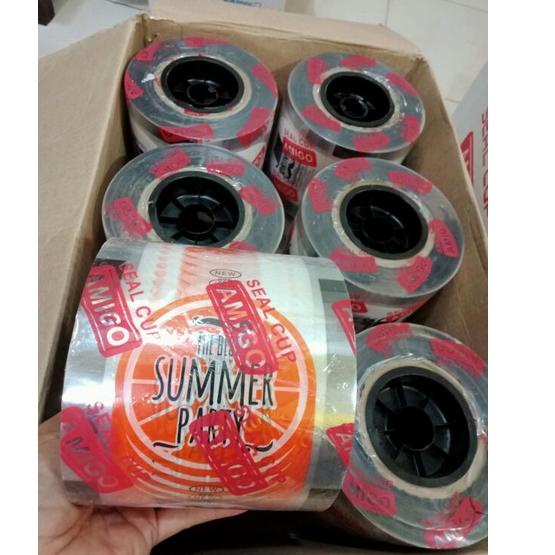 

۞ Plastik Lid Cup Sealer isi lembar ➺