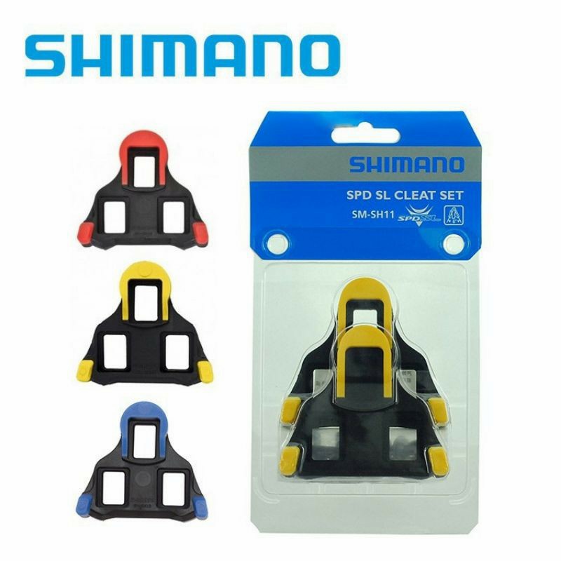 Cleat Shimano SPD SL SM-SH11 Cleat Set Roadbike Pad Set Tapal