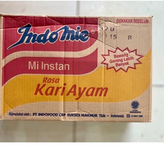 

✦ Indomie kari ayam / dus ☛