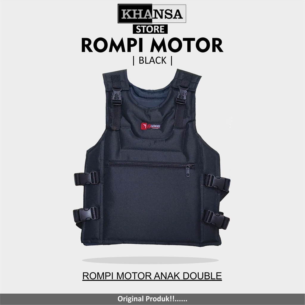 ROMPI MOTOR TOURING BODY PROTECTOR PELINDUNG DADA ANTI ANGIN RAIDER STYLE